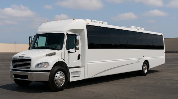 Exterior of Charter Bus Company Dubuque's 30 Passenger Minibus in Dubuque