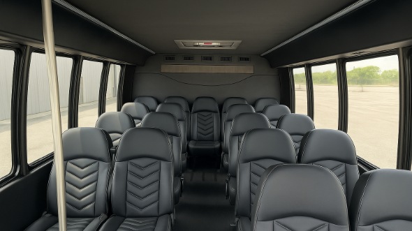 dubuque 30 passenger minibus inside