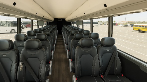 dubuque 35 passenger minibus inside