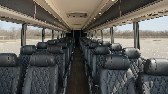 dubuque 50 passenger charter bus rental