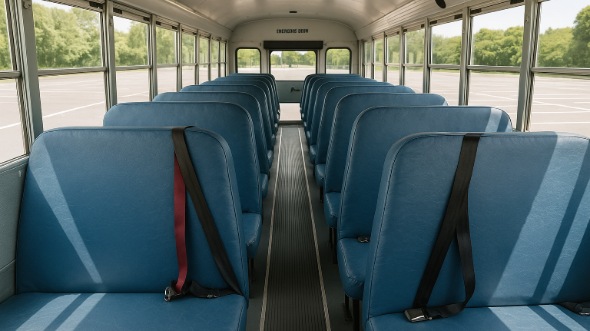 dubuque school bus rental inside