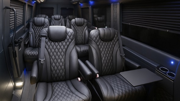 dubuque sprinter van with driver rental